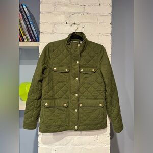 J Crew Quilted‎ downtown field jacket